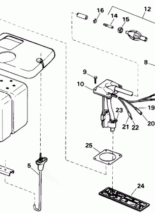 OIL TANK KIT - 1.8 GALLON