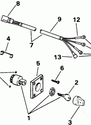 IGNITION SWITCH & CABLE