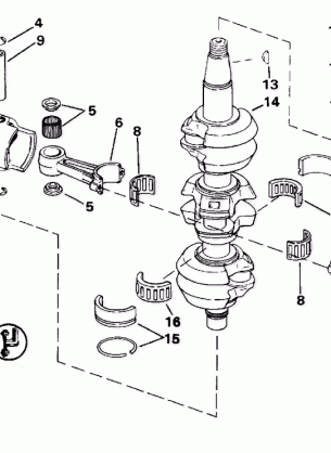 CRANKSHAFT & PISTON