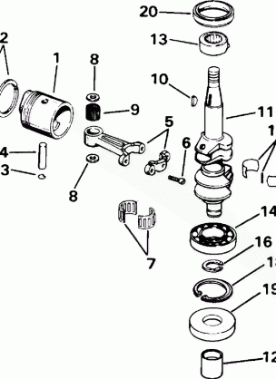 CRANKSHAFT & PISTON