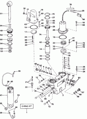 POWER TRIM / TILT HYDRAULIC ASSEMBLY