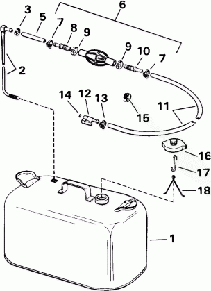 FUEL TANK WITHOUT GAUGE