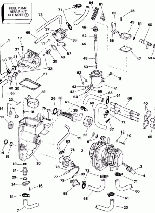 FUEL BRACKET & COMPONENTS