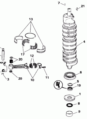 CRANKSHAFT & PISTON