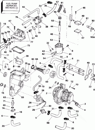 FUEL BRACKET & COMPONENTS