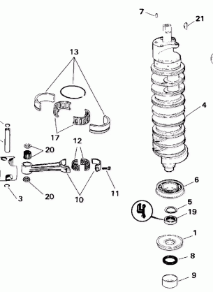 CRANKSHAFT & PISTON