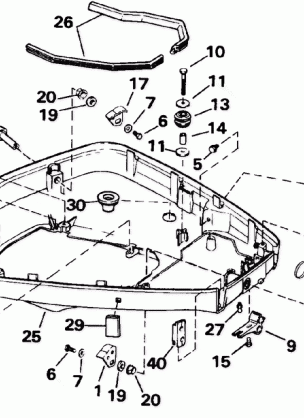 LOWER ENGINE COVER