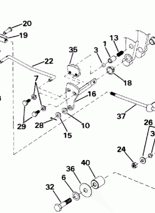 SHIFT & THROTTLE LINKAGE (CONTINUED)