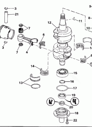 CRANKSHAFT & PISTON