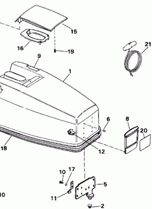 ENGINE COVER - JOHNSON