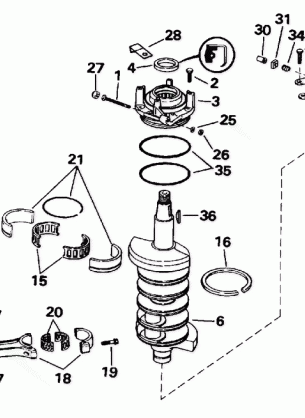 CRANKSHAFT & PISTON