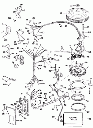 IGNITION SYSTEM - ELECTRIC START & TL MODELS (