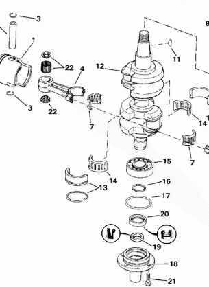 CRANKSHAFT & PISTON