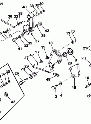 SHIFT & THROTTLE LINKAGE