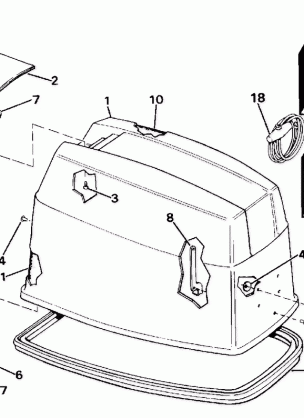 ENGINE COVER - JOHNSON