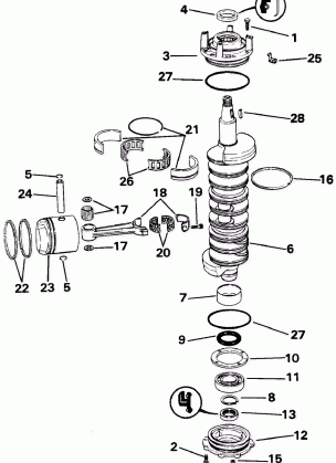 CRANKSHAFT & PISTON