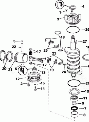 CRANKSHAFT & PISTON