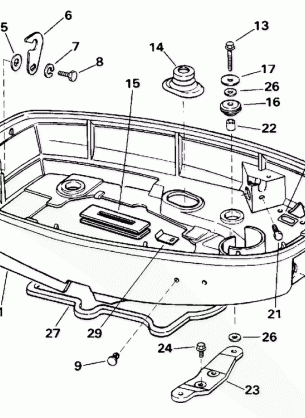 LOWER ENGINE COVER