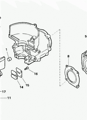 CYLINDER & CRANKCASE REED VALVE