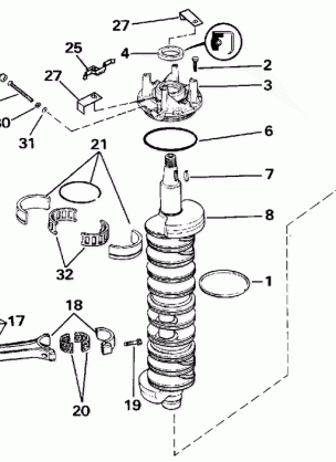 CRANKSHAFT & PISTON