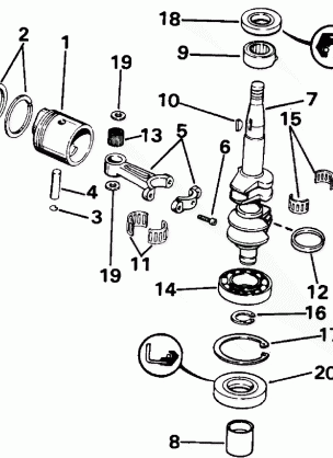 CRANKSHAFT & PISTON