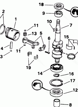 CRANKSHAFT & PISTON