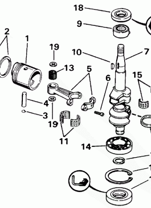 CRANKSHAFT & PISTON