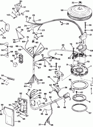 IGNITION SYSTEM - ELECTRIC START TL MODELS