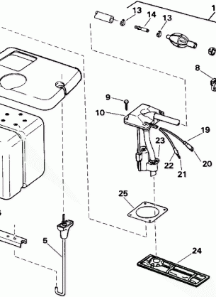 VRO OIL TANK KIT-1.8 GALLON