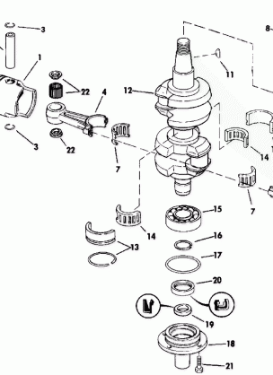 CRANKSHAFT & PISTON