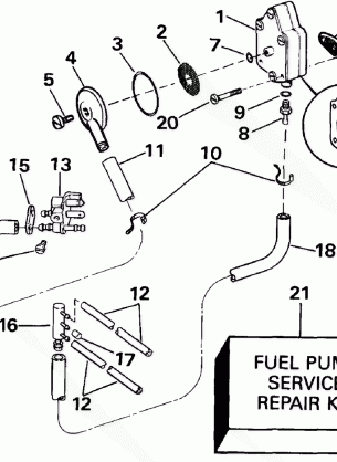 FUEL PUMP AND FILTER