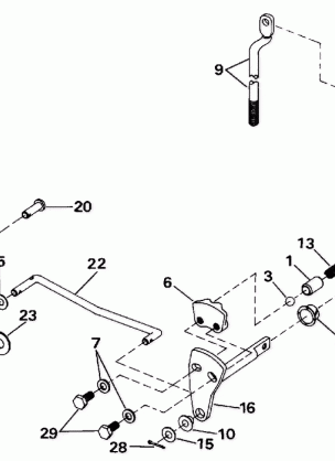 SHIFT & THROTTLE LINKAGE (CONTINUED)