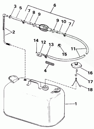 FUEL TANK WITHOUT GAUGE