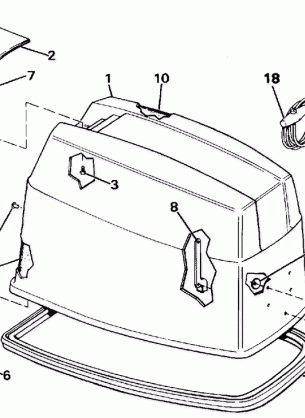 ENGINE COVER - JOHNSON