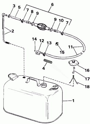 FUEL TANK WITHOUT GAUGE