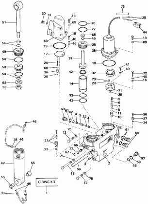 POWER TRIM / TILT HYDRAULIC ASSEMBLY