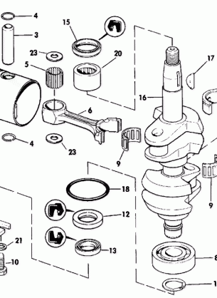 CRANKSHAFT & PISTON