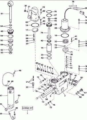 POWER TRIM / TILT HYDRAULIC ASSEMBLY