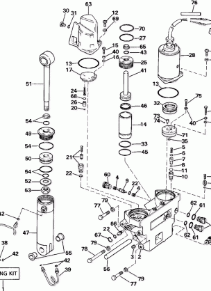 POWER TRIM / TILT HYDRAULIC ASSEMBLY