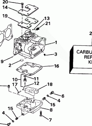 CARBURETOR AND LINKAGE