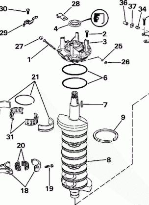 CRANKSHAFT & PISTON