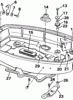 LOWER ENGINE COVER