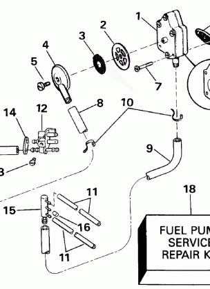 FUEL PUMP AND FILTER EARLY PRODUCTION