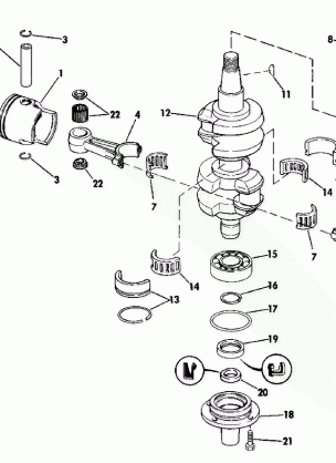 CRANKSHAFT & PISTON