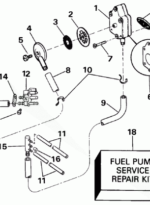 FUEL PUMP AND FILTER EARLY PRODUCTION