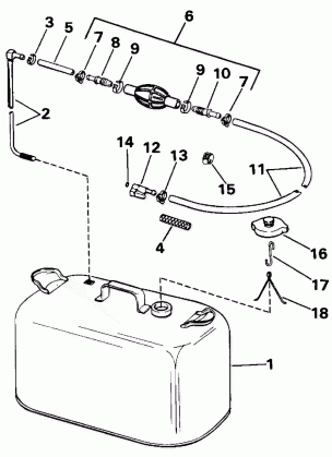 FUEL TANK WITHOUT GAUGE