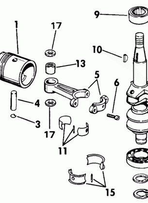 CRANKSHAFT & PISTON