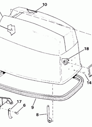 ENGINE COVER - JOHNSON