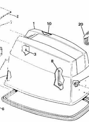 ENGINE COVER - JOHNSON