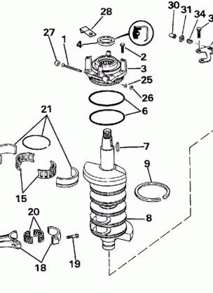 CRANKSHAFT & PISTON